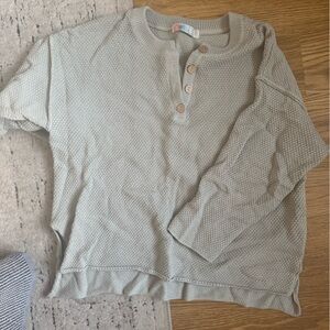 Free People sweater set (top & bottom) - sz M